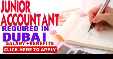 Junior Accountant Required in Dubai