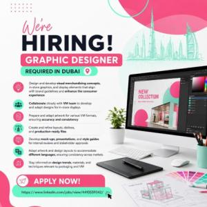 Graphic Designer Required in Dubai