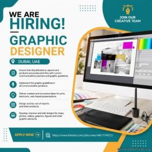 Graphic Designer Required in Dubai