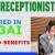 Receptionist Required in Dubai