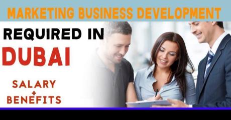Marketing Business Development Manager Required in Dubai