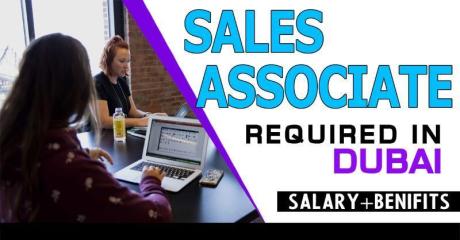 Sales Associate Required in Dubai