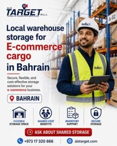 Local warehouse storage for E-commerce cargo in Bahrain