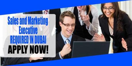 Sales and Marketing Executive REQUIRED IN DUBAI