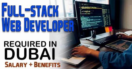 Full-stack Web Developer Required in Dubai