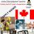 WORK PERMIT VISAS TO EUROPE AND CANADA