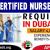 CERTIFIED NURSE REQUIRED IN DUBAI