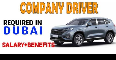 Company Driver Required in Dubai