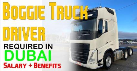 Boggie Truck drivers Required in Dubai