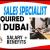 Sales Specialist Required in Dubai