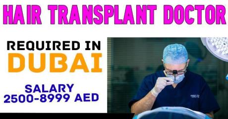 Hair transplant doctor Required in Dubai