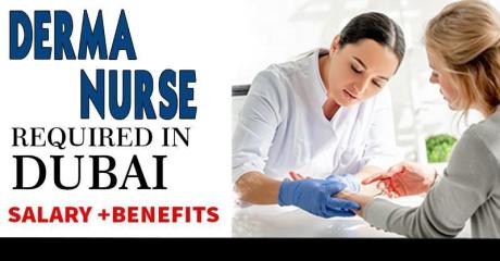 Derma nurse Required in Dubai