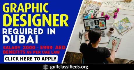 GRAPHIC DESIGNER REQUIRED IN DUBAI