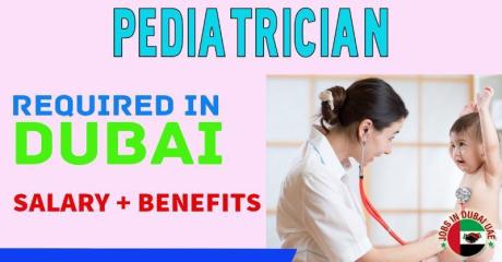 Pediatrician Required in Dubai