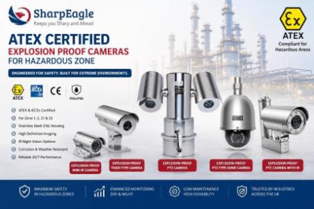 ATEX Certified Explosion Proof Cameras for UAE & GCC Warehouses