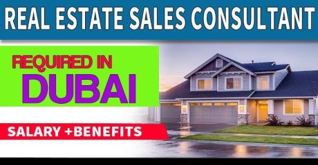 Real Estate Sales Consultant Required in Dubai