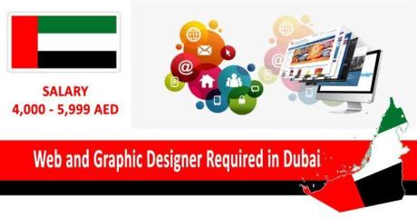Web and Graphic Designer Required in Dubai