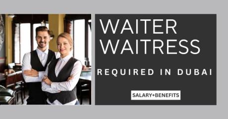 Waiter / Waitress Required in Dubai