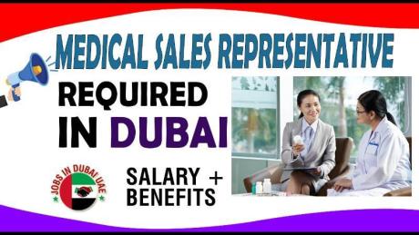 Medical Sales Representative Required in Dubai UAE