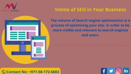 The volume of SEO in Your Business Growth