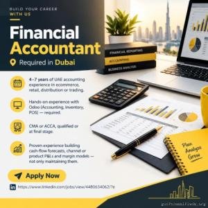 Financial Accountant Required in Dubai