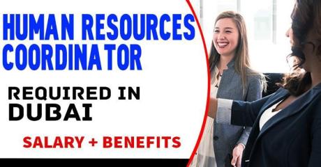 Human Resources Coordinator Required in Dubai