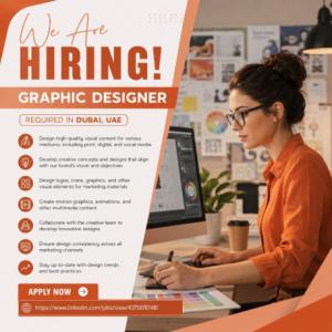 Graphic Designer Required in Dubai