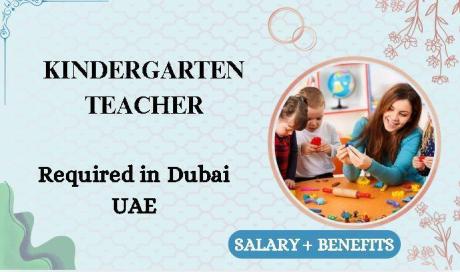 Kindergarten Teacher Required in Dubai
