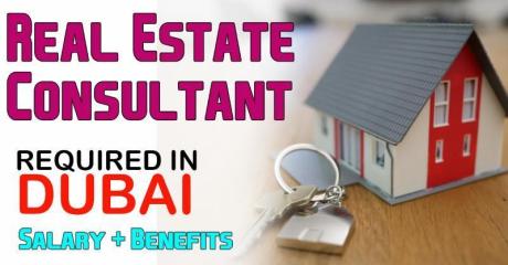 Real Estate Consultant Required in Dubai