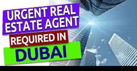 Urgent Real Estate Agent Required in Dubai