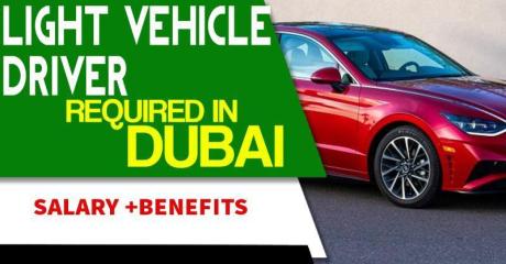 LIGHT VEHICLE DRIVER Required in Dubai