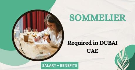 Sommelier Required in Dubai