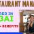 Restaurant Manager Required in Dubai