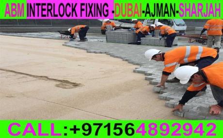 Paving Interlock Fixing Applicator Ajman Sharjah Dubai