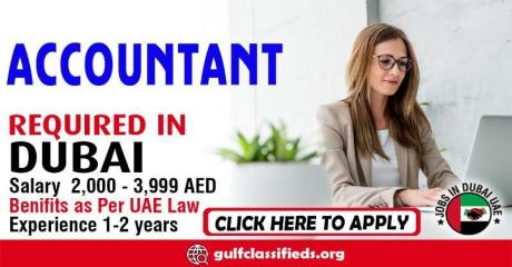 ACCOUNTANT REQUIRED IN DUBAI