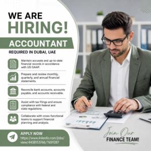 Accountant Requried in Dubai