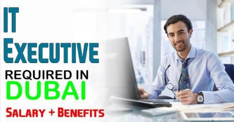 IT Executive Required in Dubai