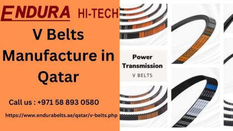 World’s Best V Belt Manufacture in Qatar