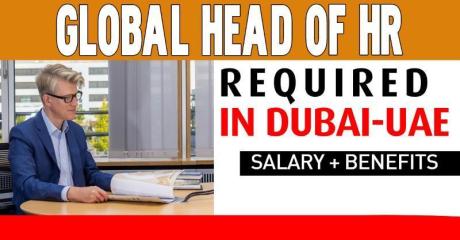Global Head of Human Resources Required in Dubai
