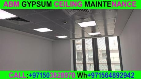 Gypsum Ceiling Installation contractor Ajman Dubai Sharjah