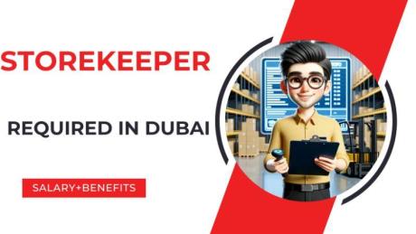 Storekeeper Required Required in Dubai