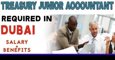 Treasury Junior Accountant - GCC Required in Dubai