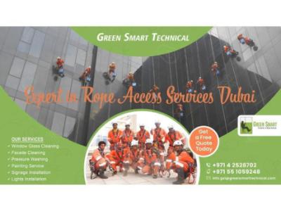 Expert in Rope Access Cleaning & Maintenance Services Dubai Dubai