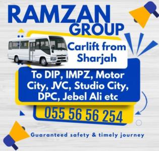 Daily direct pick and drop services from Sharjah and Ajman to DIP and other parts of Dubai