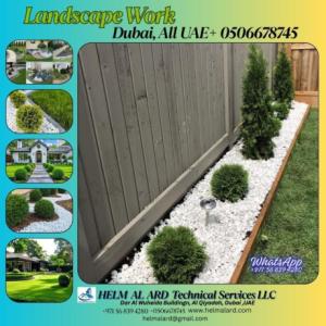 Garden Arificial Grass fixing contractor in Ajman,Sharjah,Dubai, UAE