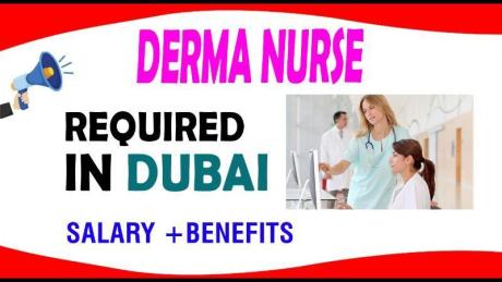 Derma nurse Required in Dubai
