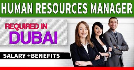 Human Resources Manager Required in Dubai