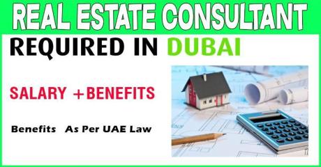 Real Estate Consultant Required in Dubai