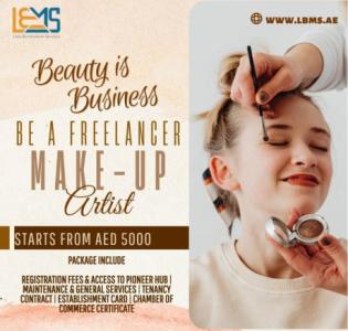 LICENSE FOR MAKEUP ARTIST ON FREELANCING