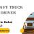 Heavy Truck Driver Required in Dubai